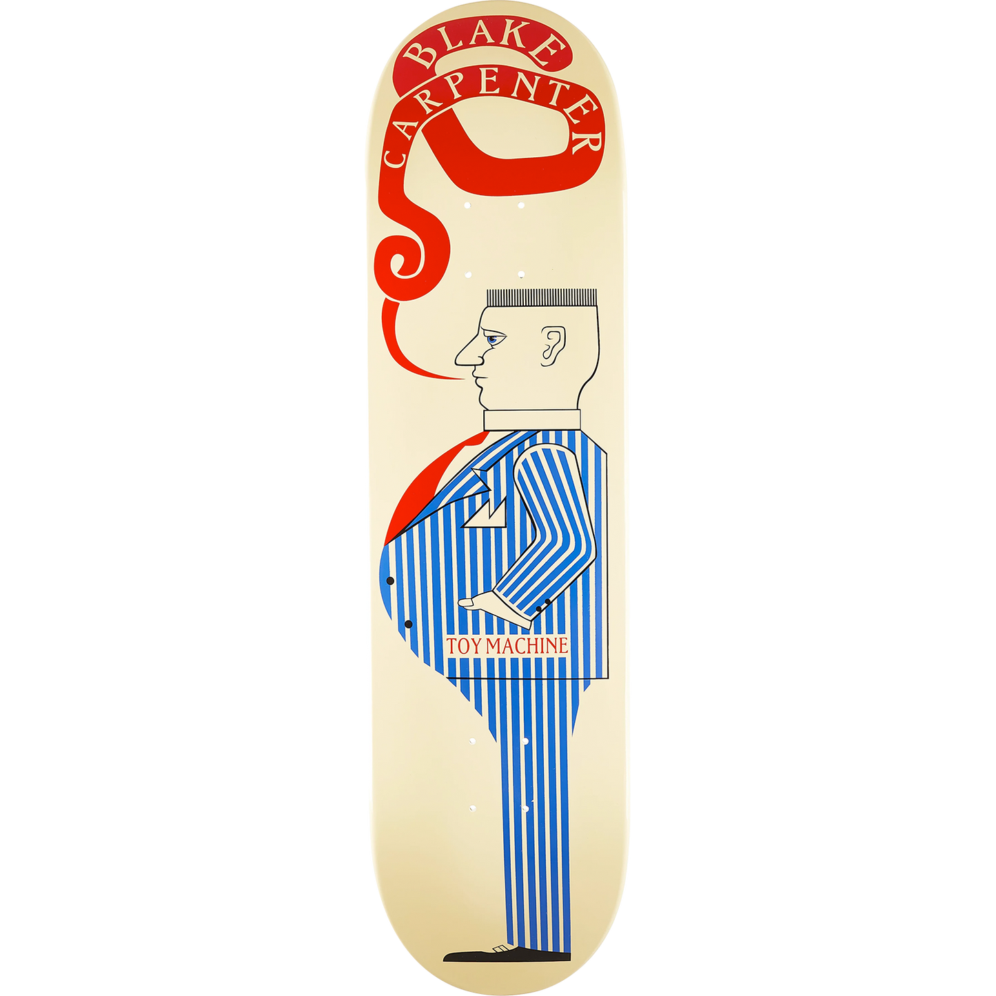 8.13" Toy Machine Carpenter Suit Skate Deck