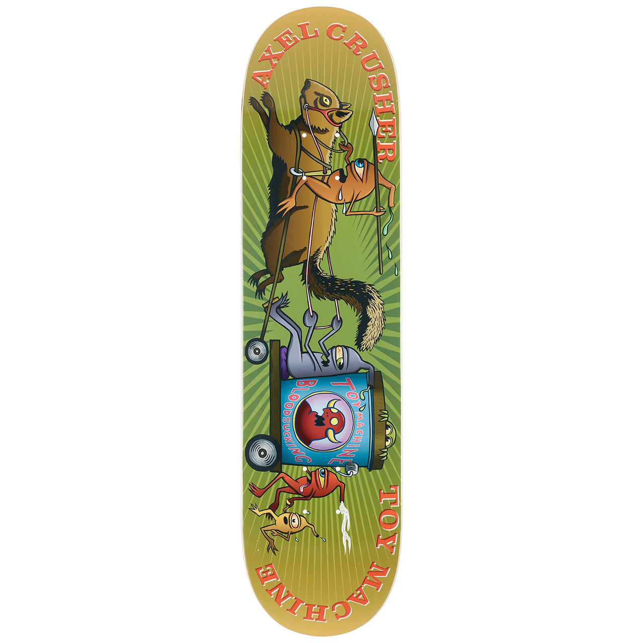 8" Toy Machine Axel Tally-Ho Skate Deck