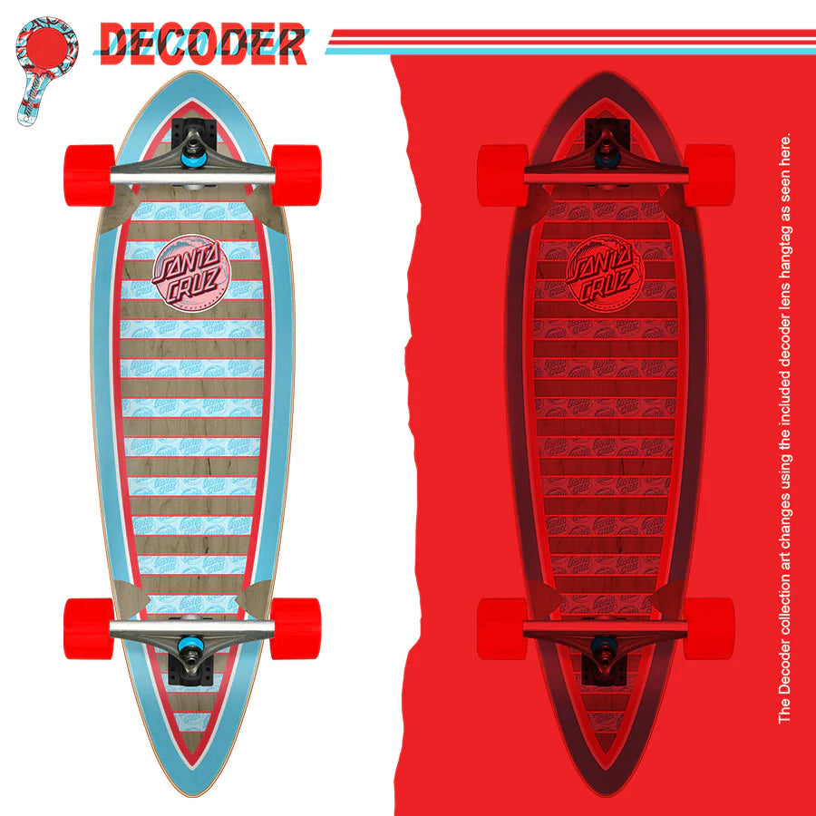 Decoder Wave 9.20in x 33in Pintail Cruzer Santa Cruz