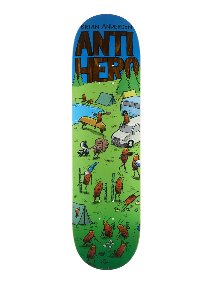 8.5" Antihero B Anderson Roached Out Skate Deck