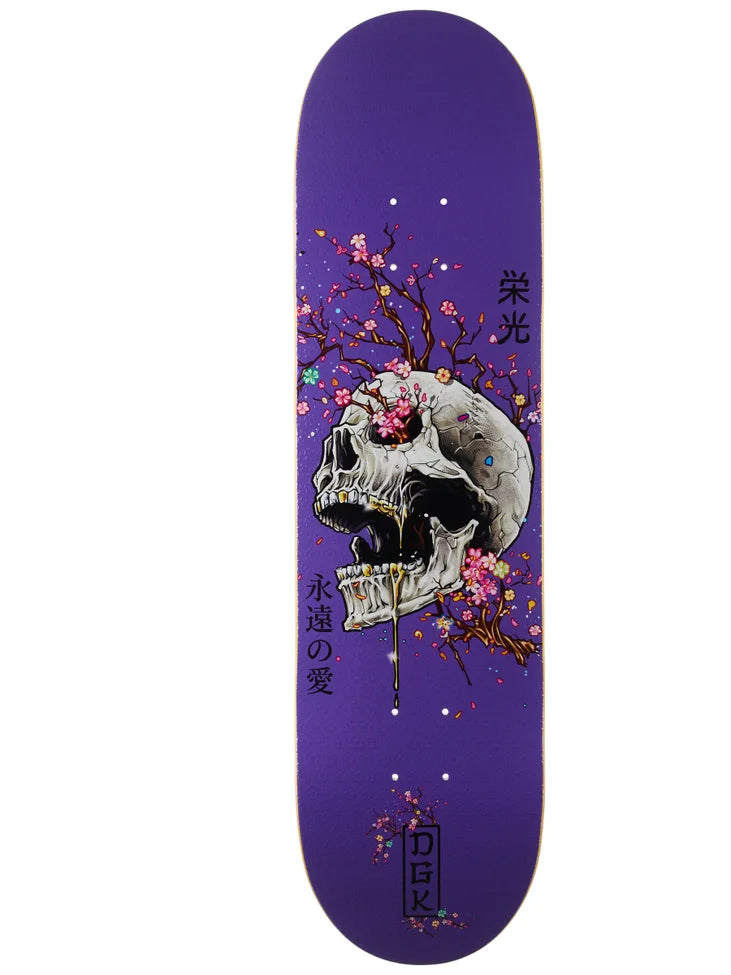 8.1" DGK Ancestry Purple Skate Deck