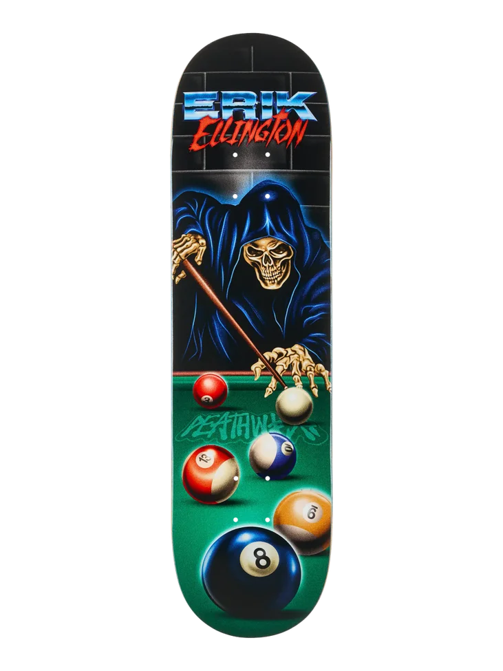 8.25" Deathwish Ellington Pool Reaper Skate Deck