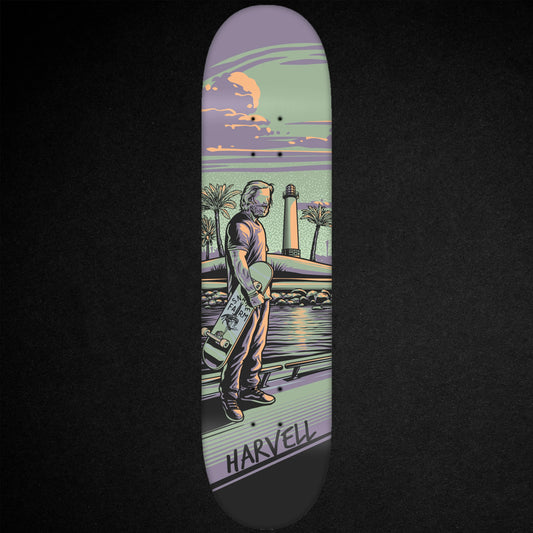 8.25" Snake Farm Sean Harvell Tribute Skate Deck