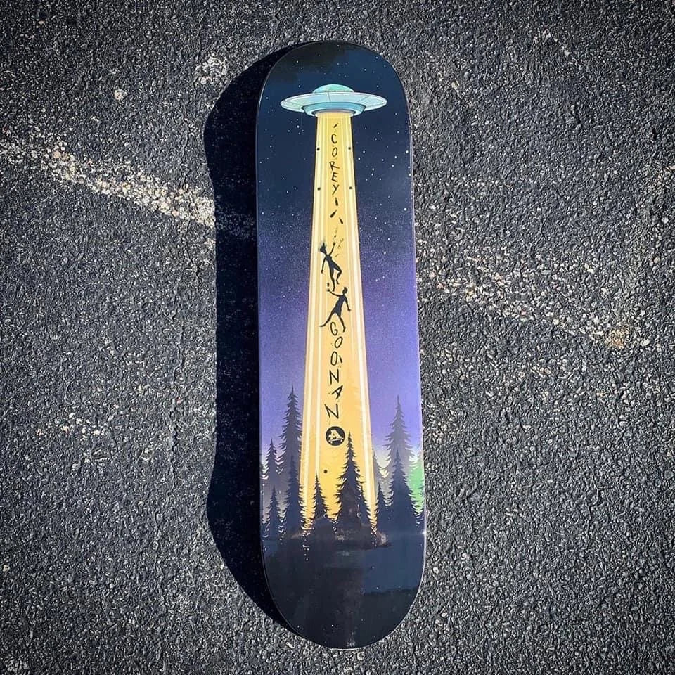 8.5” AIN Goonan Abduction Skate Deck