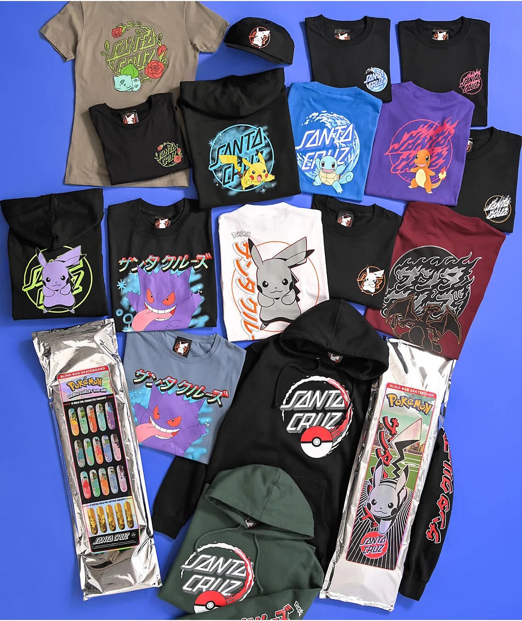 Santa Cruz & Pokémon Water Type 1 Youth Tee
