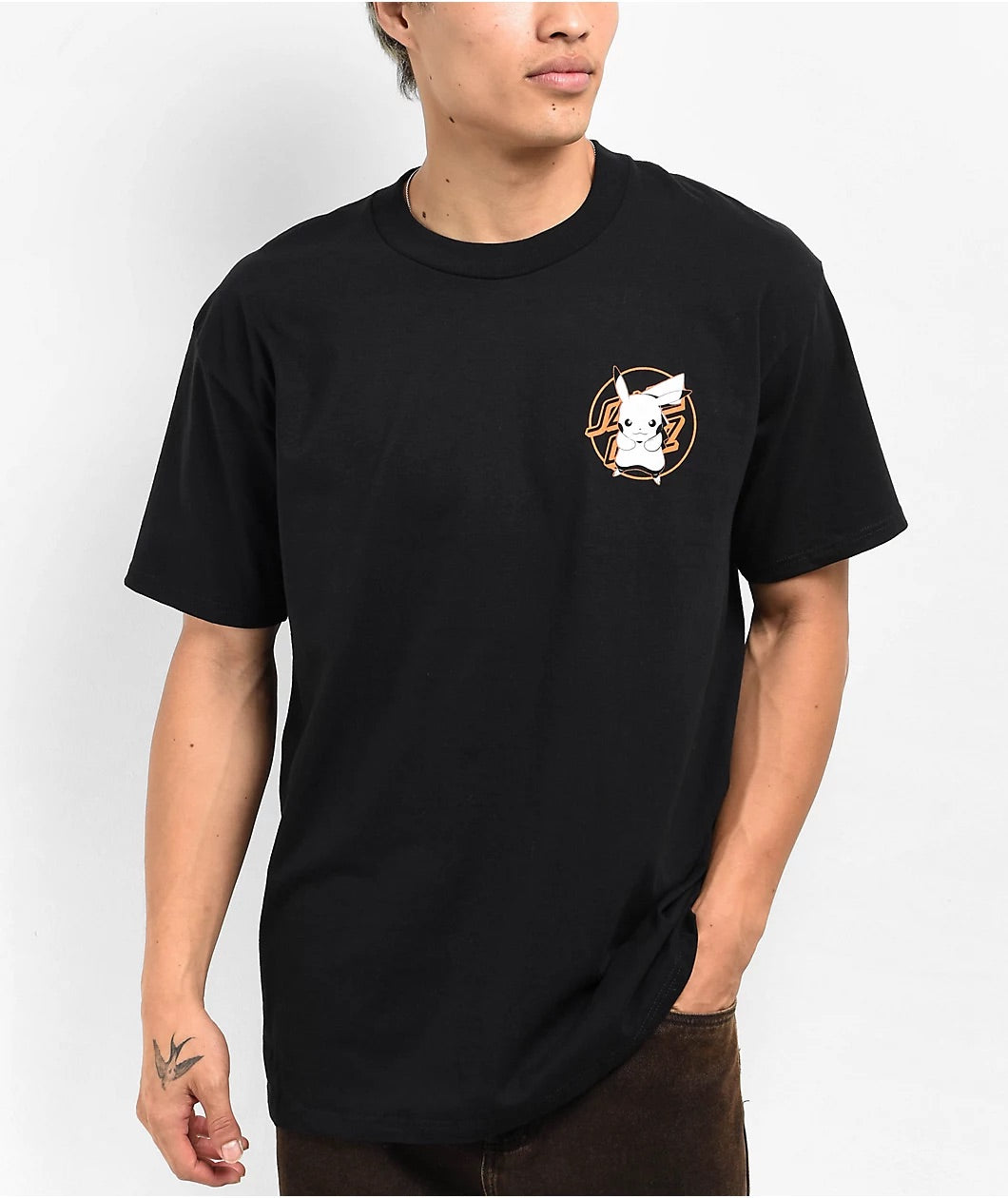 Santa Cruz & Pokémon Pikachu Shirt
