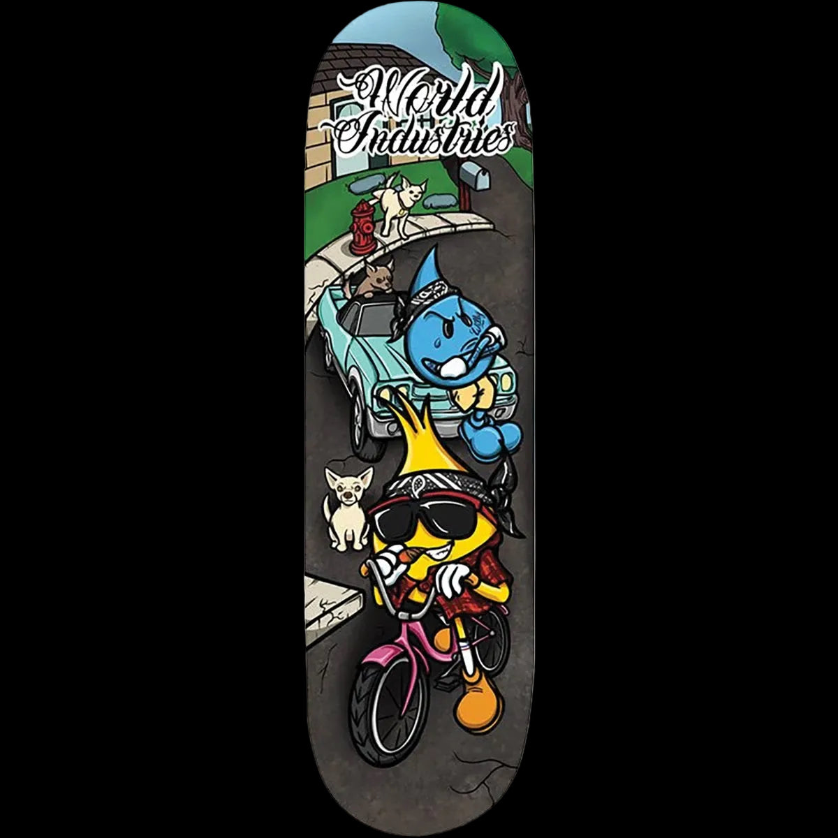 8.25" World Industries Homiez Skate Deck
