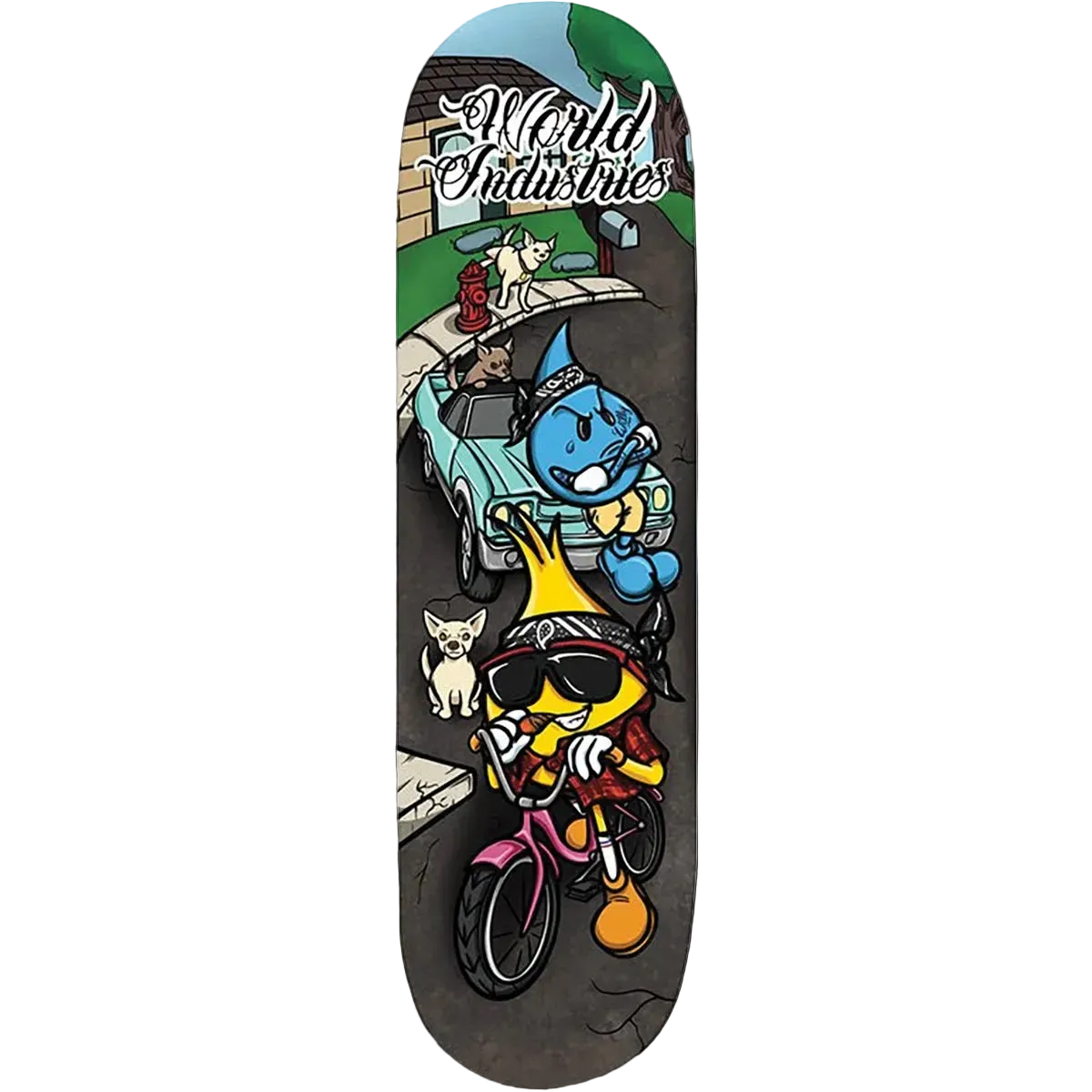 8.25" World Industries Homiez Skate Deck