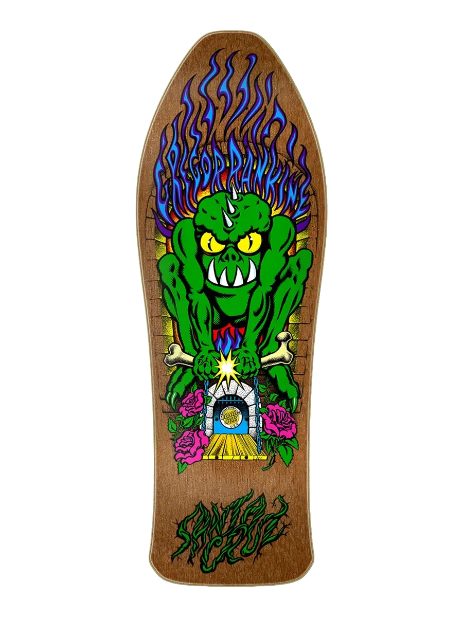 10.39” Santa Cruz Rankine Monster Reissue Skate Deck