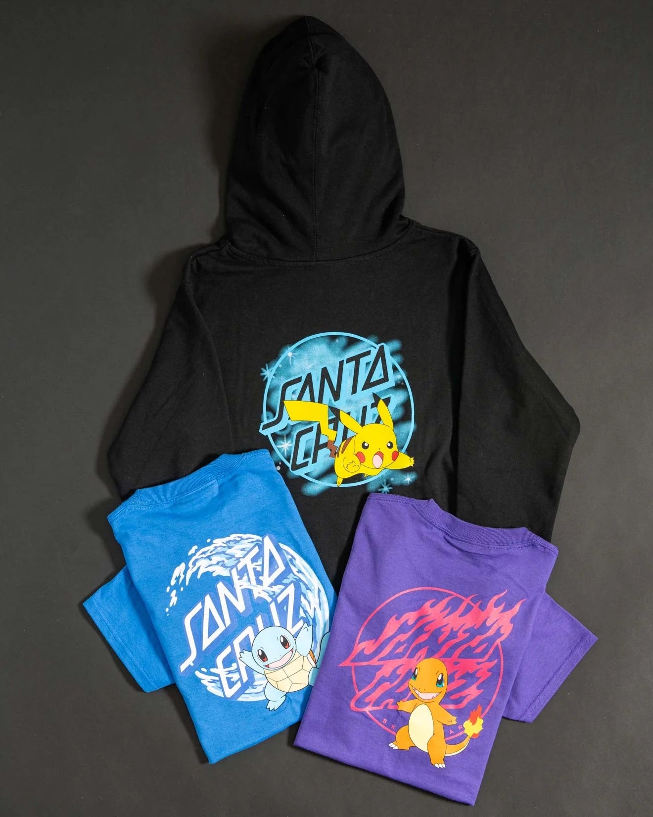 Santa Cruz & Pokémon Fire Type 1 Youth Tee