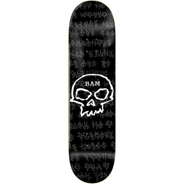 8.5" Zero Bam Stigoi Skull Skate Deck