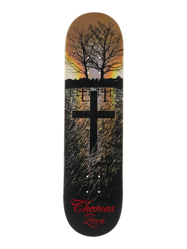8.25" Zero Thomas Life & Death Bronze Skate Deck