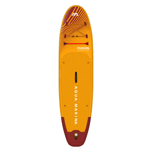 10'x10" Aqua Marina Fusion Paddle Board + Comes With Paddle And Leash