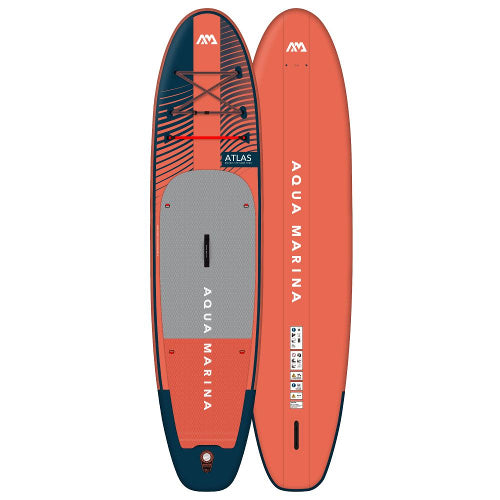 12'0" Aqua Marina Atlas Paddle Board + Comes With Paddle And Leash