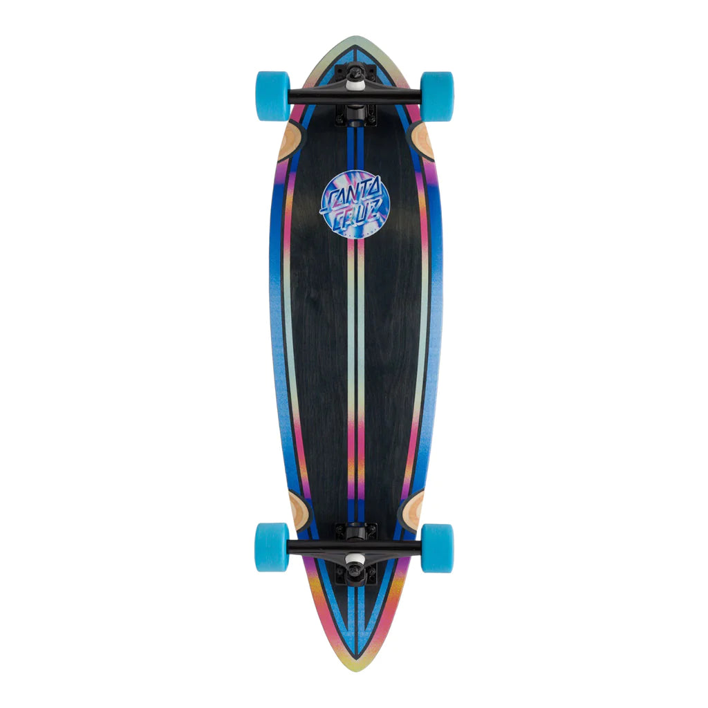 Iridescent Dot 9.20in x 33in Pintail Cruzer Santa Cruz