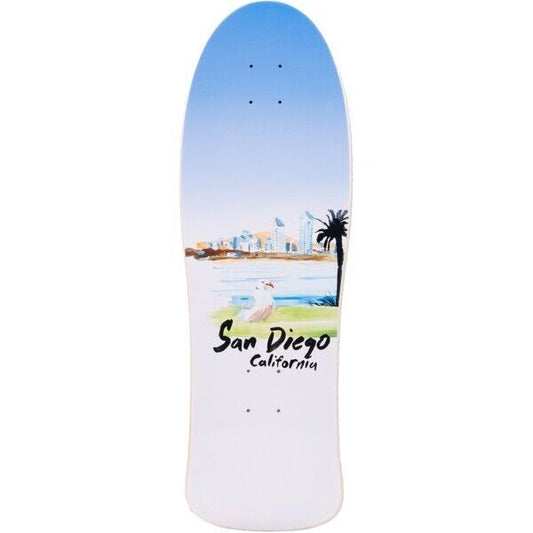 9.5" The Heated Wheel California Skate Deck