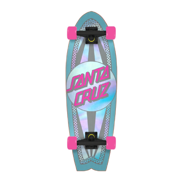 Prismatic Dot 8.8in x 27.7in Shark Cruzer Santa Cruz