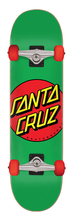 Classic Dot Mid 7.80in x 31.00in Santa Cruz Skateboard Complete