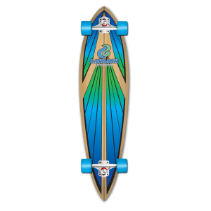 40" Layback "Soul Ride" Blue Pin Tail