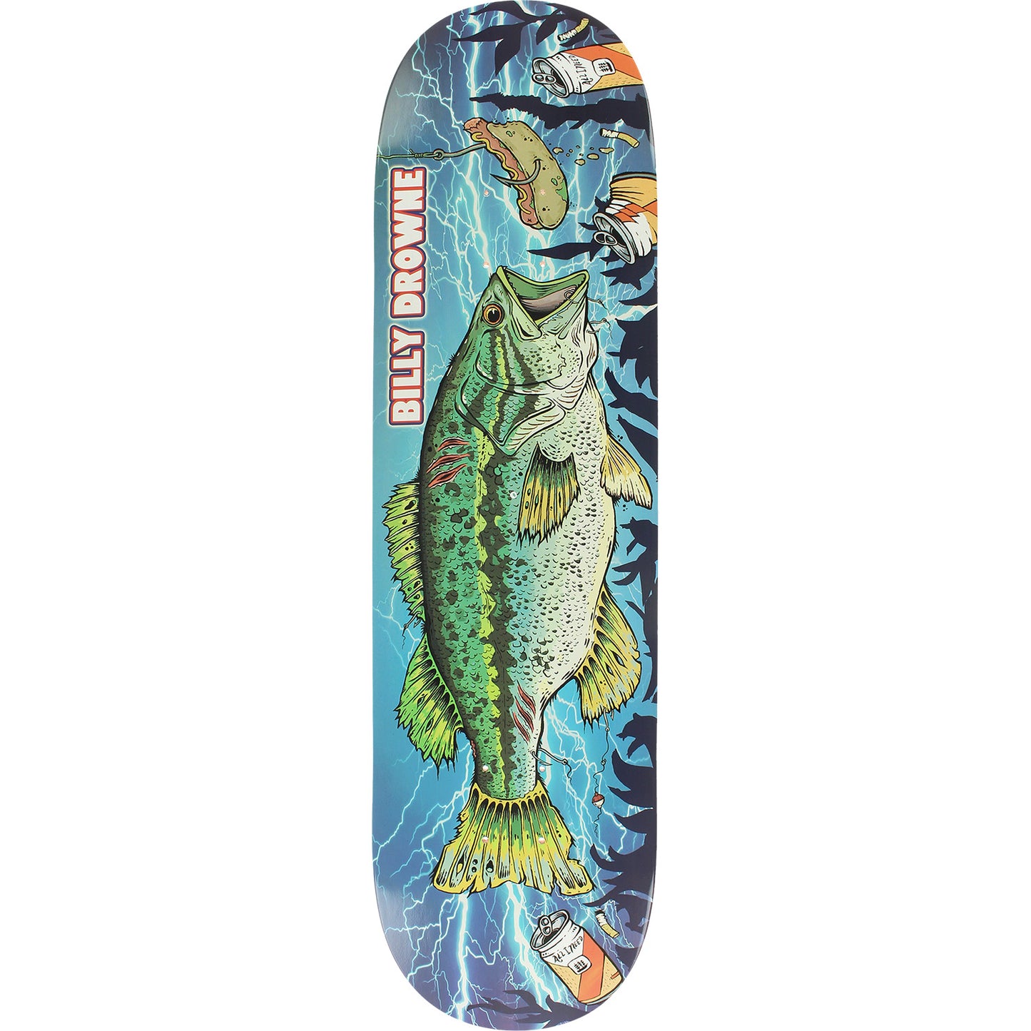 8.5" AIN Skateboards Billy Bass Skate Deck