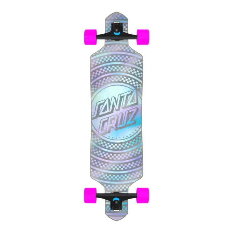 36" Santa Cruz Prismatic Dot Drop Down Longboard