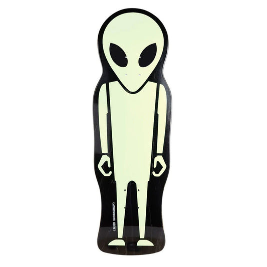 9.67" Alien Workshop Soldier Die Cut Glow In The Dark Skate Deck