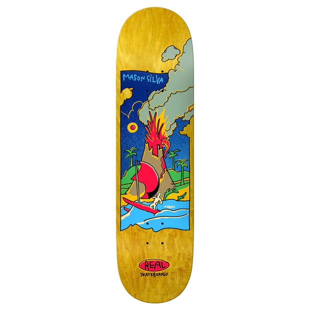 8.38" Real Mason Volcano Skate Deck