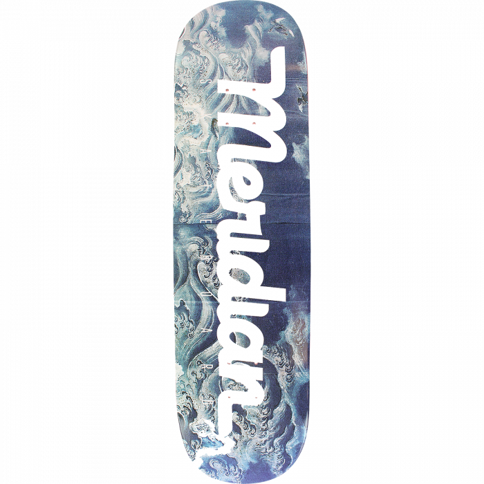 8.38" Meridian Unknown Sea Script Skate Deck