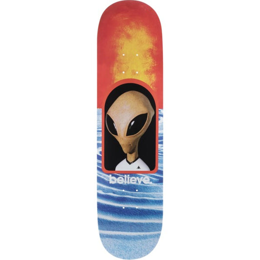 8.25" Alien Workshop Believe Reality Plexi Lam Skate Deck