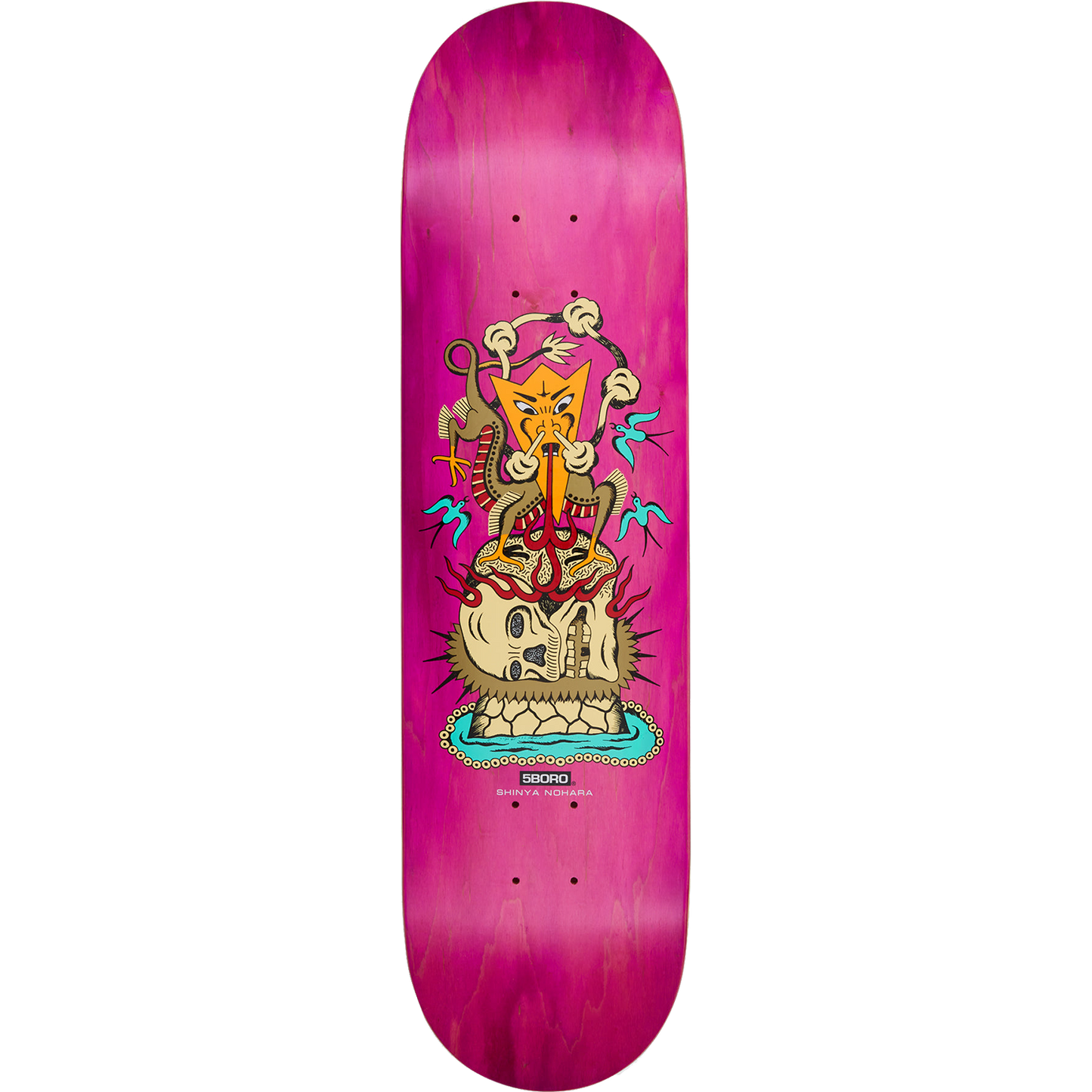 8.12" 5Boro Nohara Thomas Redrey Skate Deck