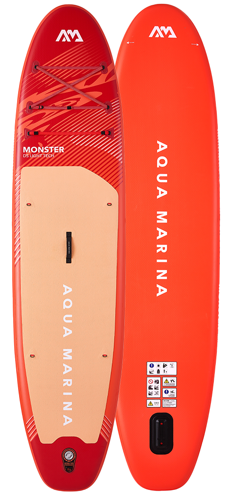 12'0" Aqua Marina Monster Paddle Board + Comes With Paddle And Leash