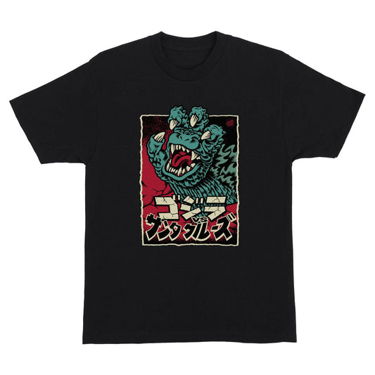 Godzilla Hand Front T-Shirt