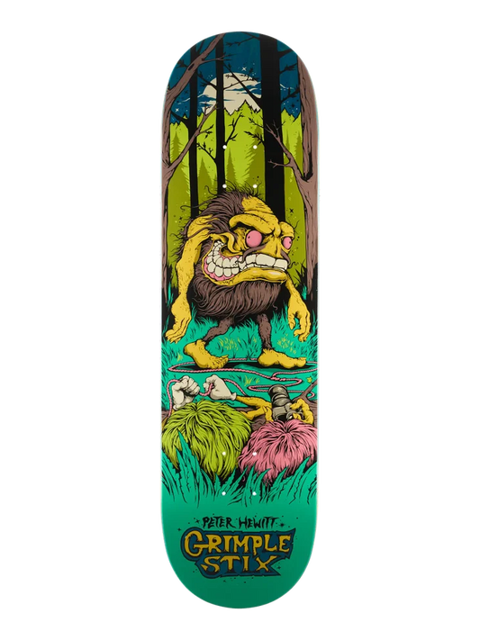 8.65" Anti-Hero Hewitt Grimple Stix Gryptids Skate Deck