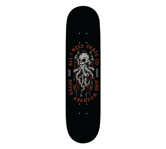 8.25" AIN Skullpuss Skate Deck