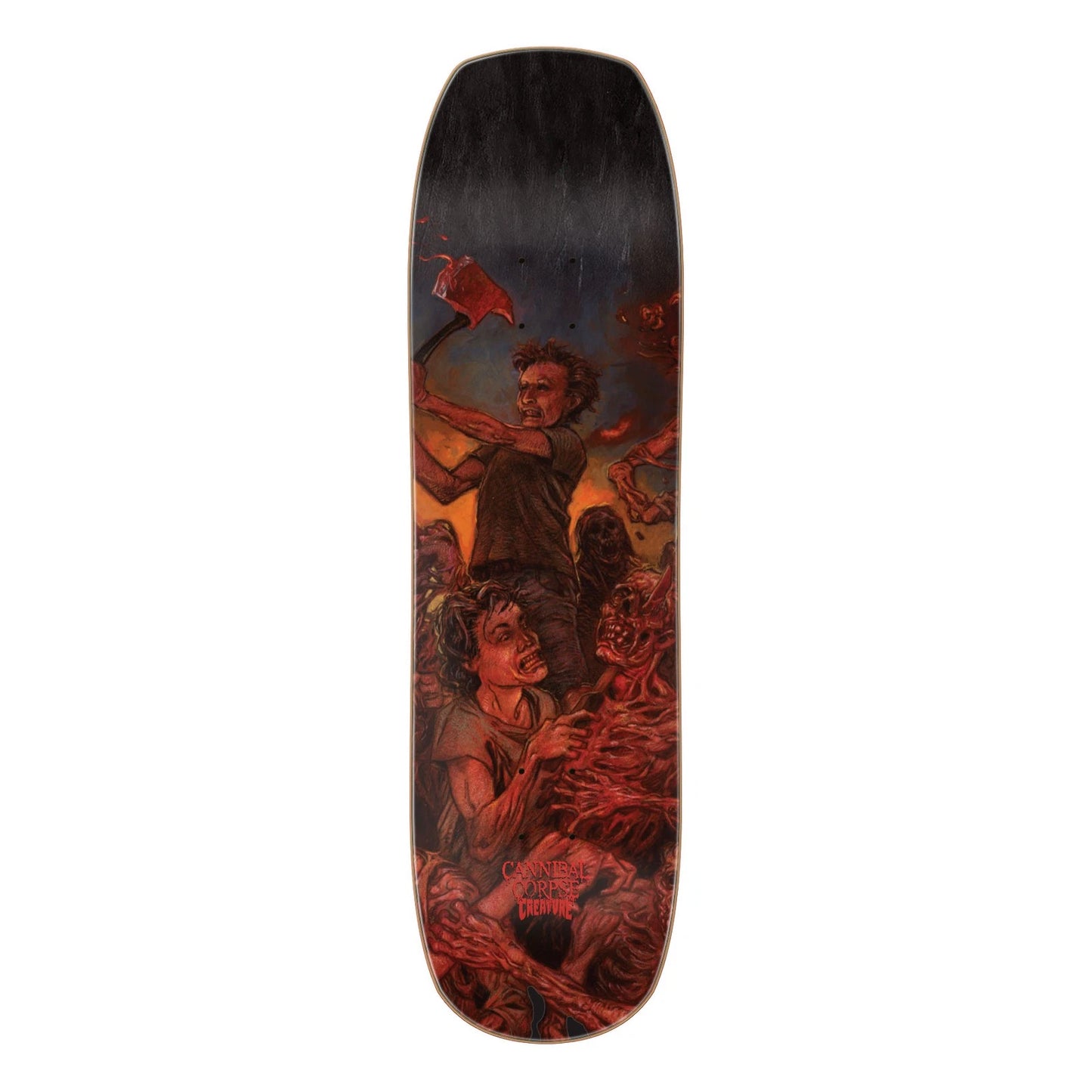 8.75" Creature X Cannibal Corpse Chaos Horrific Skate Deck