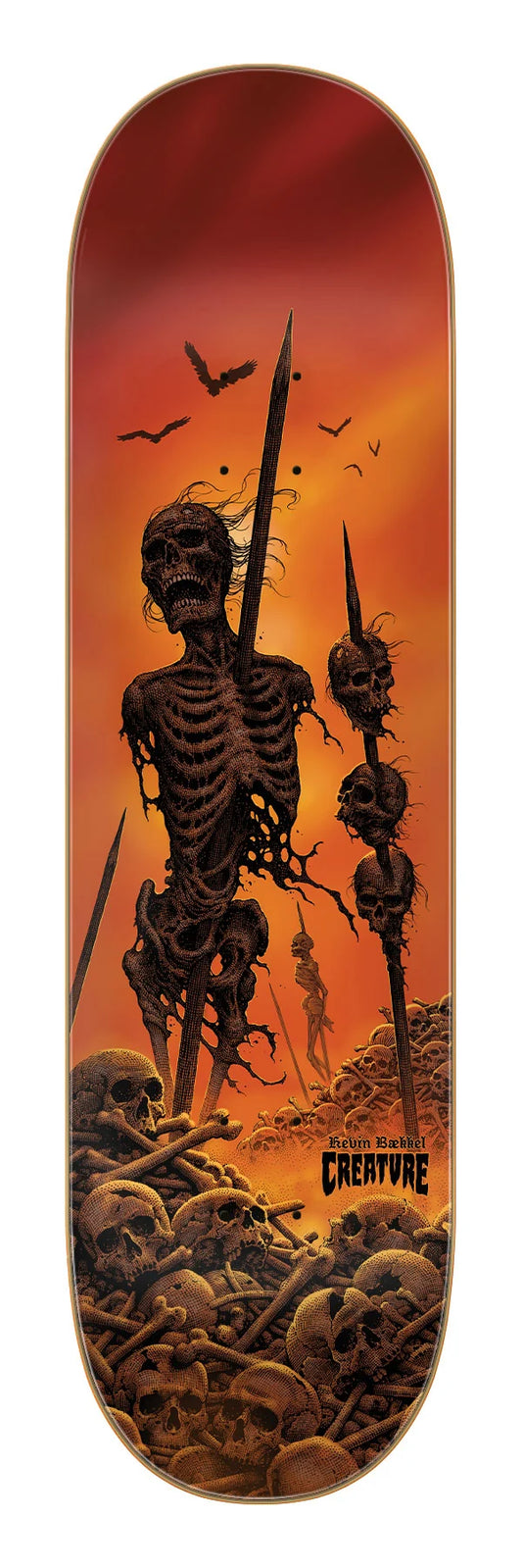 8.6" Creature Baekkel Wasted Skate Deck