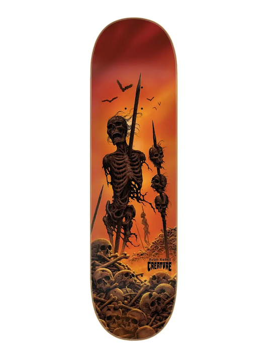 8.6" Creature Baekkel Wasted Skate Deck
