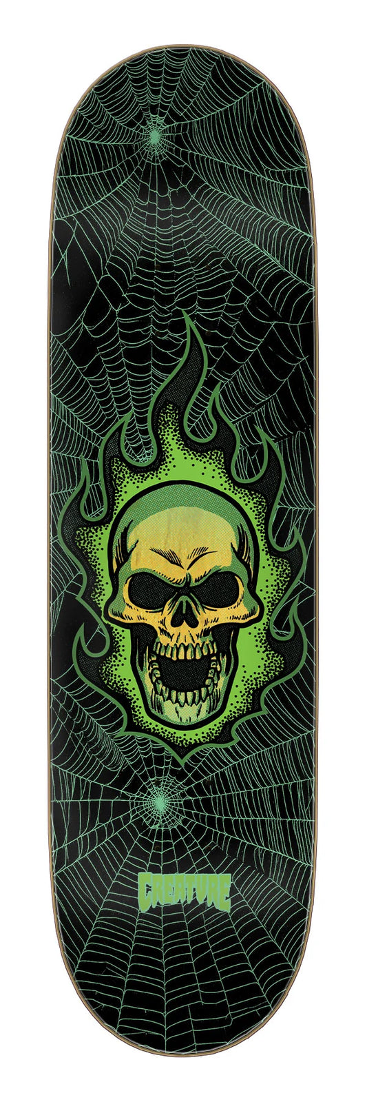 8.5" Creature Bonehead Webbed MD Skate Deck