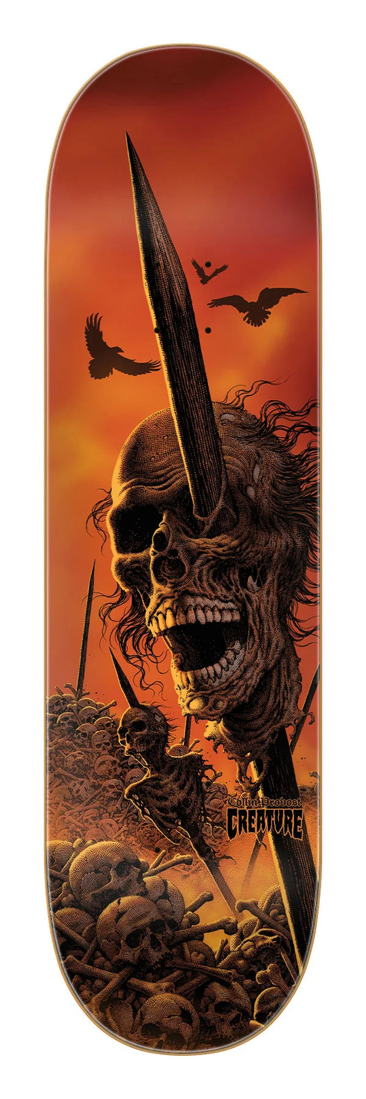 8.75" Creature Provost Wasted Skate Deck
