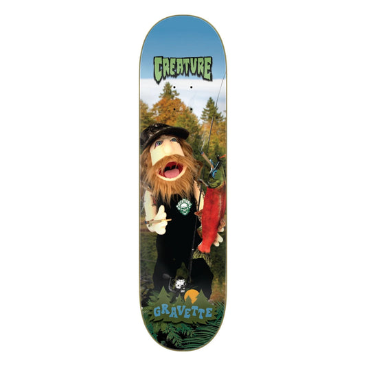 8.3" Creature Gravette Fuzzy Fiends Skate Deck