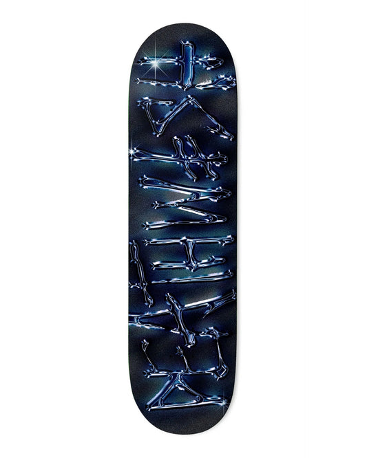 9.0” Deathwish OG Black Spray Chrome Skate Deck