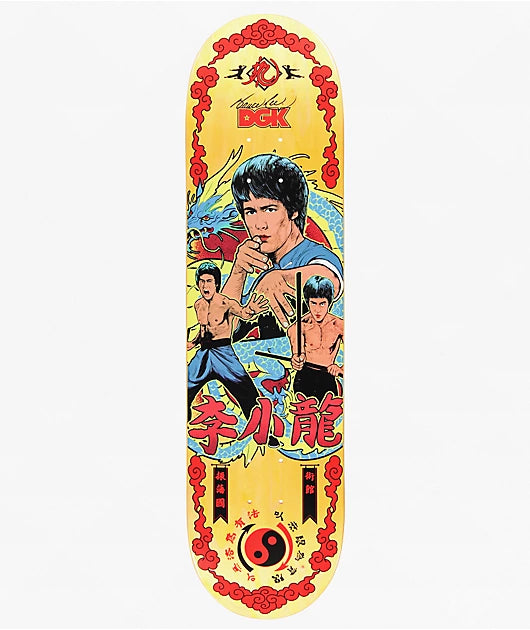 8.1" DGK Bruce Lee Fury Skate Deck