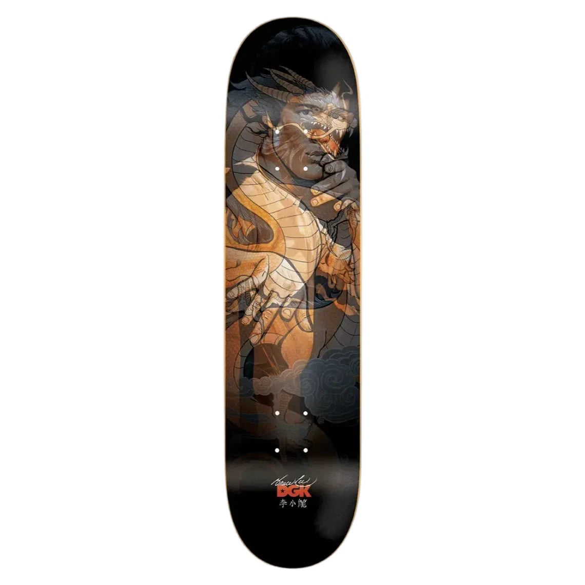 8.0" DGK x Bruce Lee Dragon Lee Lenticular Skate Deck