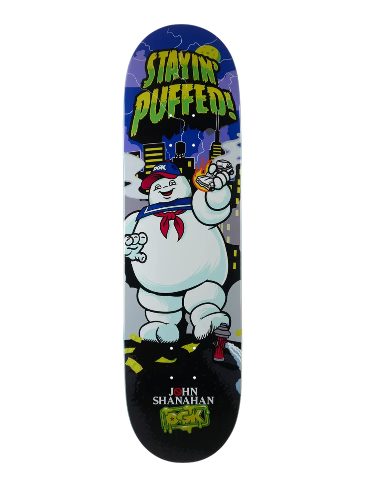 8.06" DGK Shanahan Puffed Skate Deck