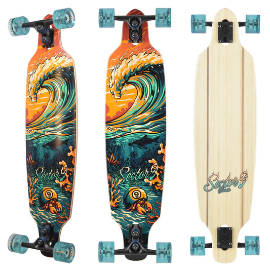 36" Sector 9 Flipside Fractal Longboard