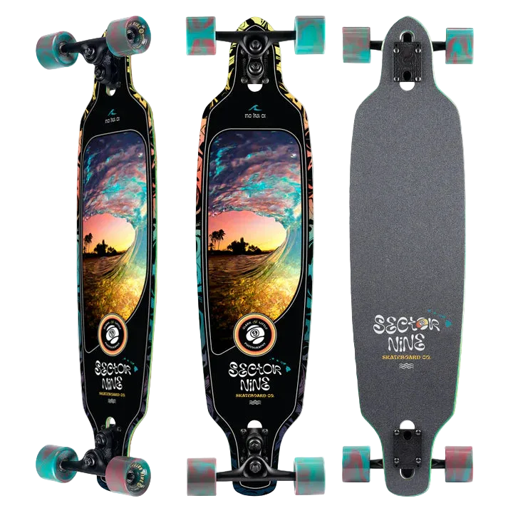 36.0" Sector 9 Fractal Shave Ice Longboard