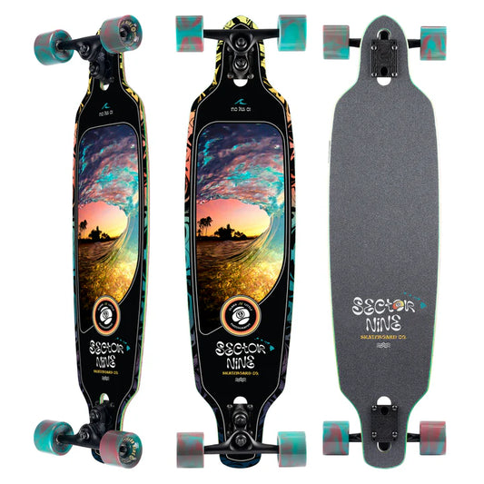 36.0" Sector 9 Fractal Shave Ice Longboard