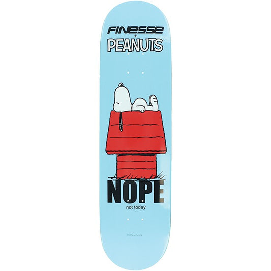 8.12" Finesse X Peanuts No Not Today Skate Deck