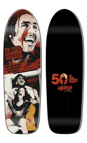 10.0" Madrid X Texas Chainsaw Massacre 50th Anniversary Hitcher Skate Deck