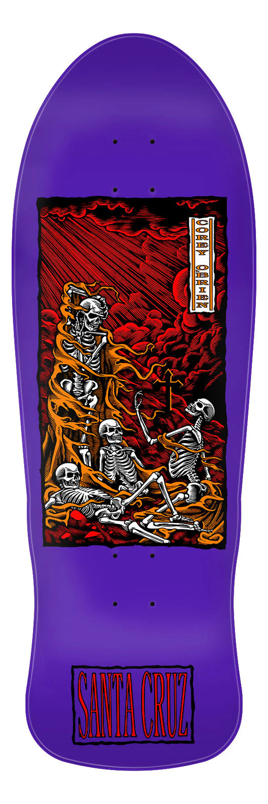 9.85” Santa Cruz O’Brien Purgatory Reissue Deck